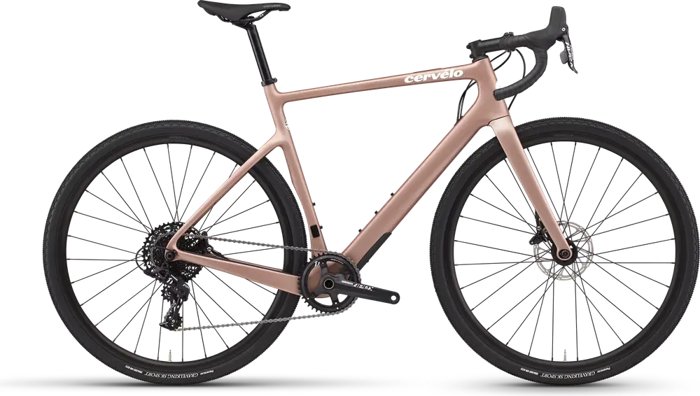 23 Cervelo Aspero Apex XPLR AXS 1 - Rose Champagne