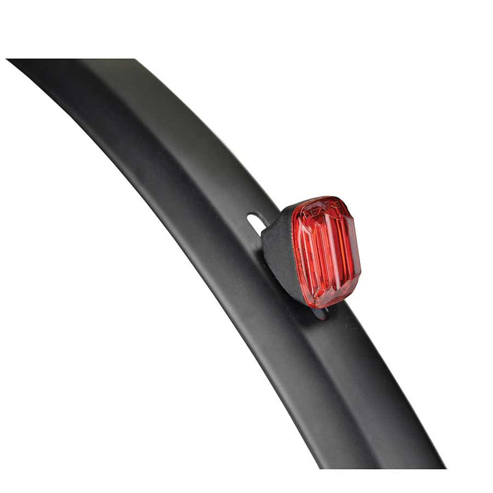 E-Bike Rear Fender, Light, Black