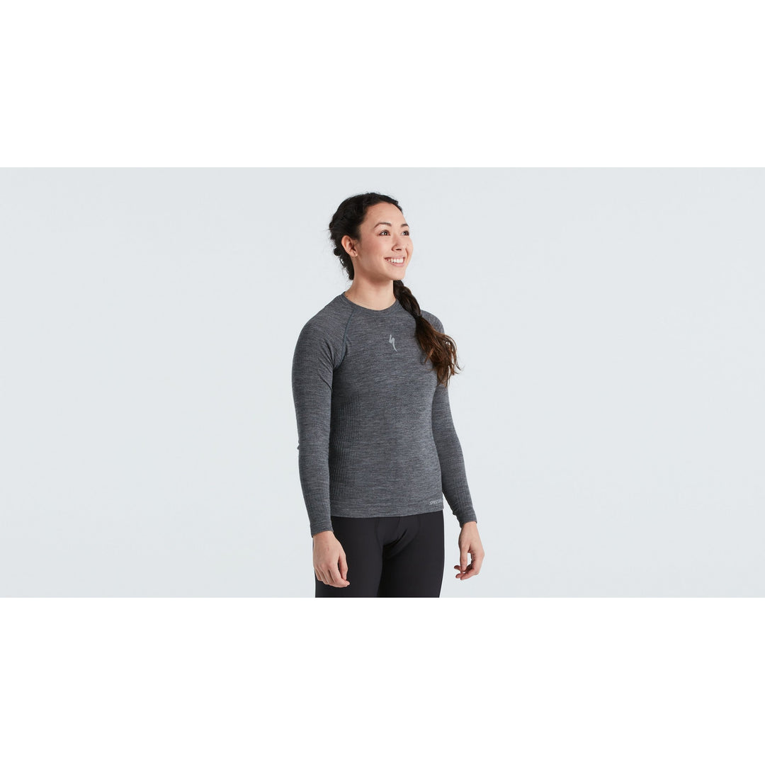 Women's Merino Seamless Long Sleeve Base Layer