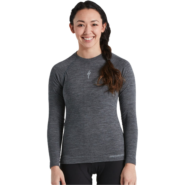 Women's Merino Seamless Long Sleeve Base Layer