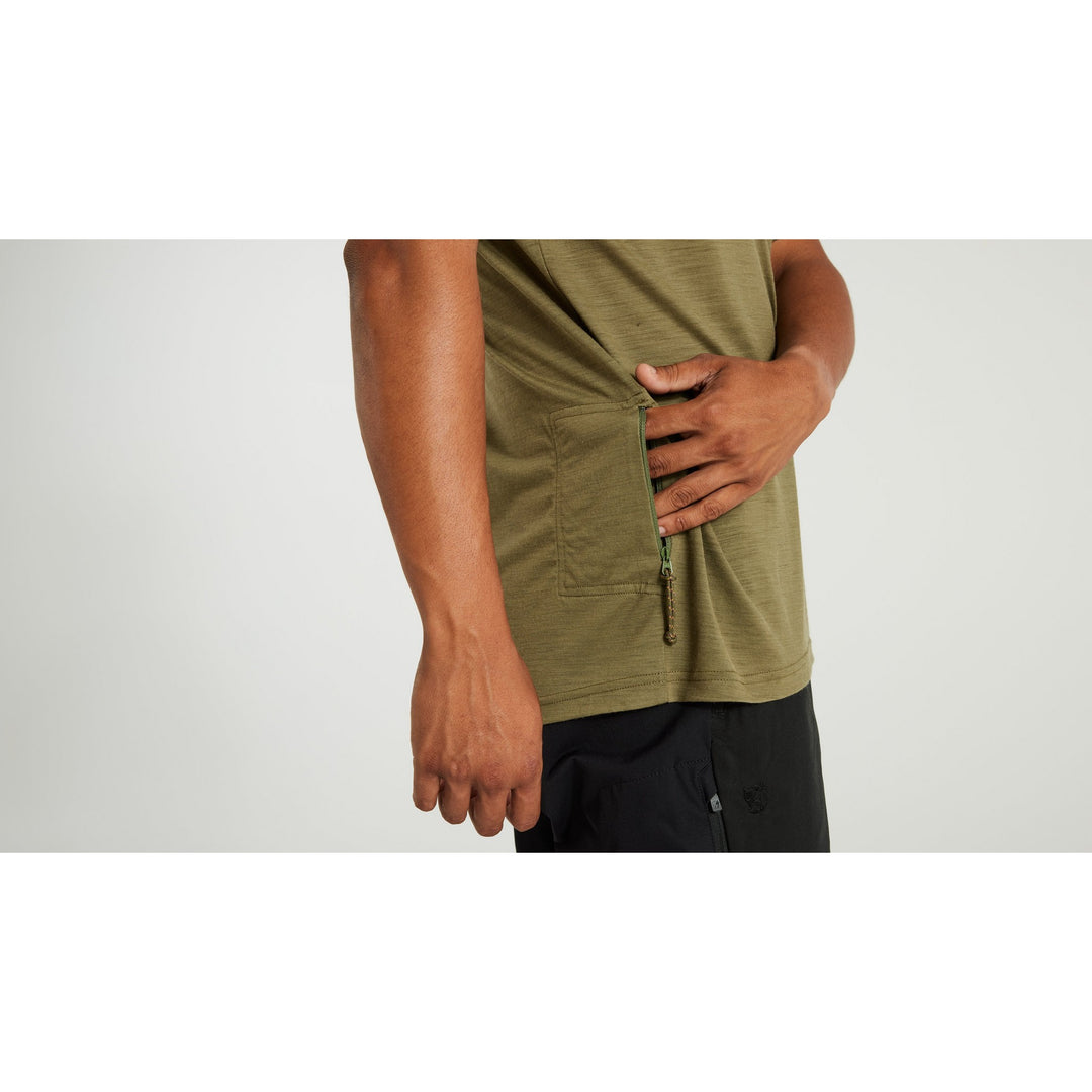 Men's Specialized/Fjällräven Wool Short Sleeve Tee