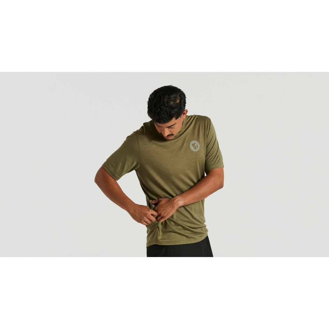 Men's Specialized/Fjällräven Wool Short Sleeve Tee