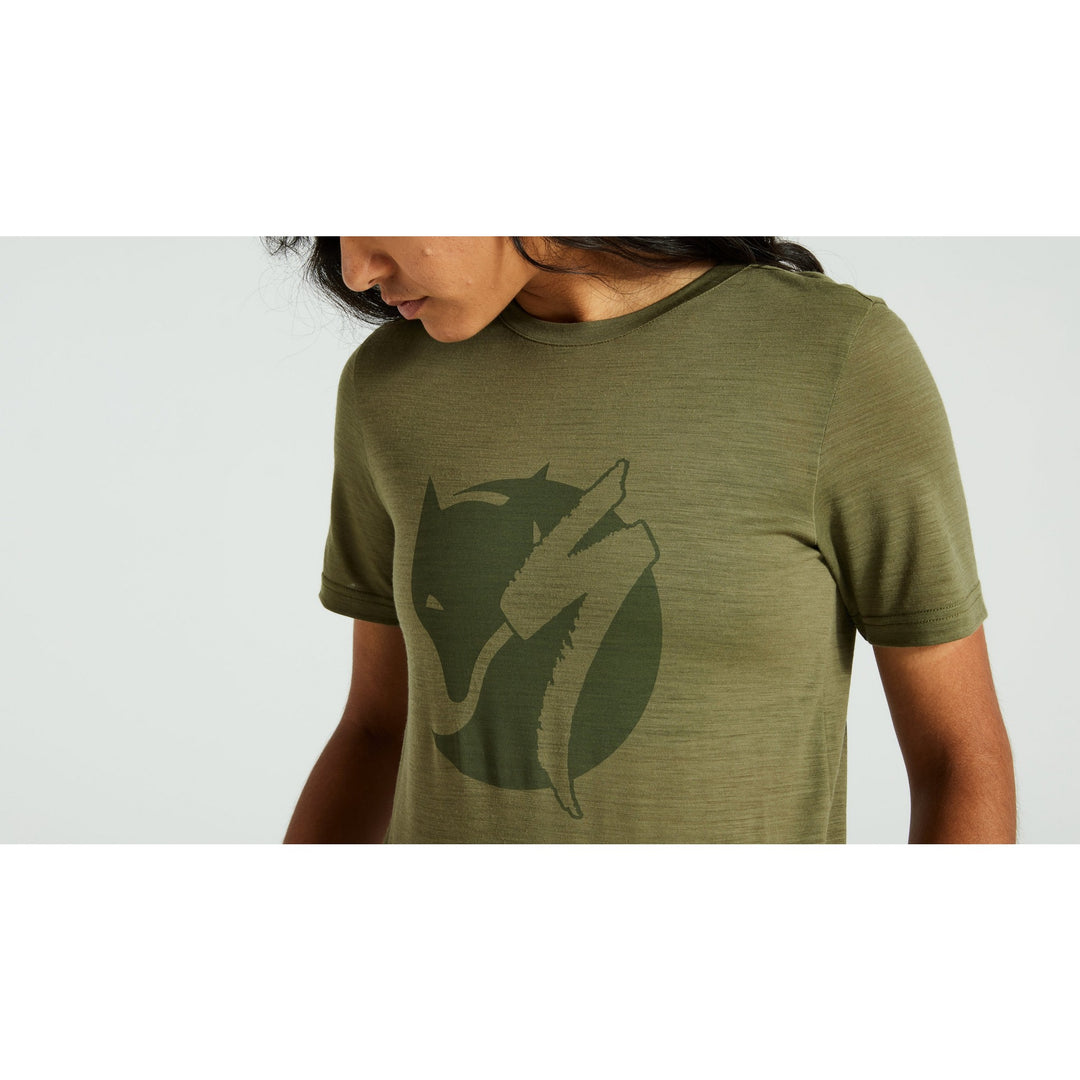 Women's Specialized/Fjällräven Wool Short Sleeve Tee