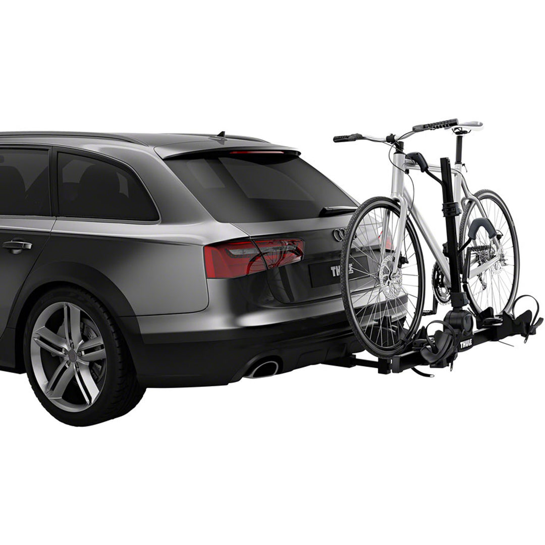 DoubleTrack Pro XT Hitch Bike Rack - 1.25"/2" Receiver, 2-Bike, Black