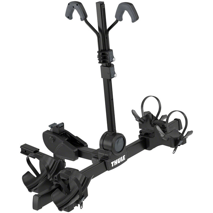 DoubleTrack Pro XT Hitch Bike Rack - 1.25"/2" Receiver, 2-Bike, Black