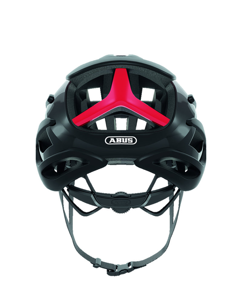 ABUS AirBreaker - Black/Red - rear view