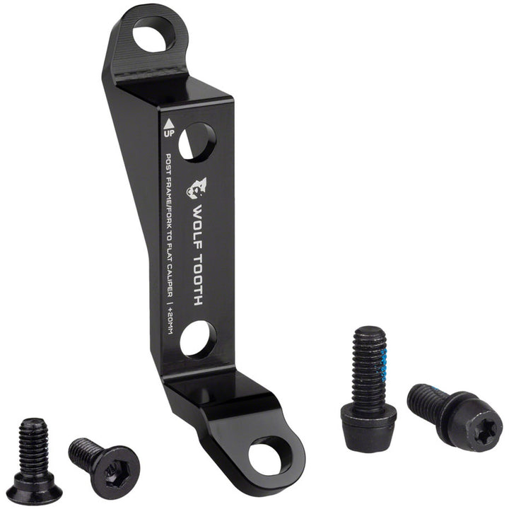 Post Mount to Flat Mount Disc Brake Adapter