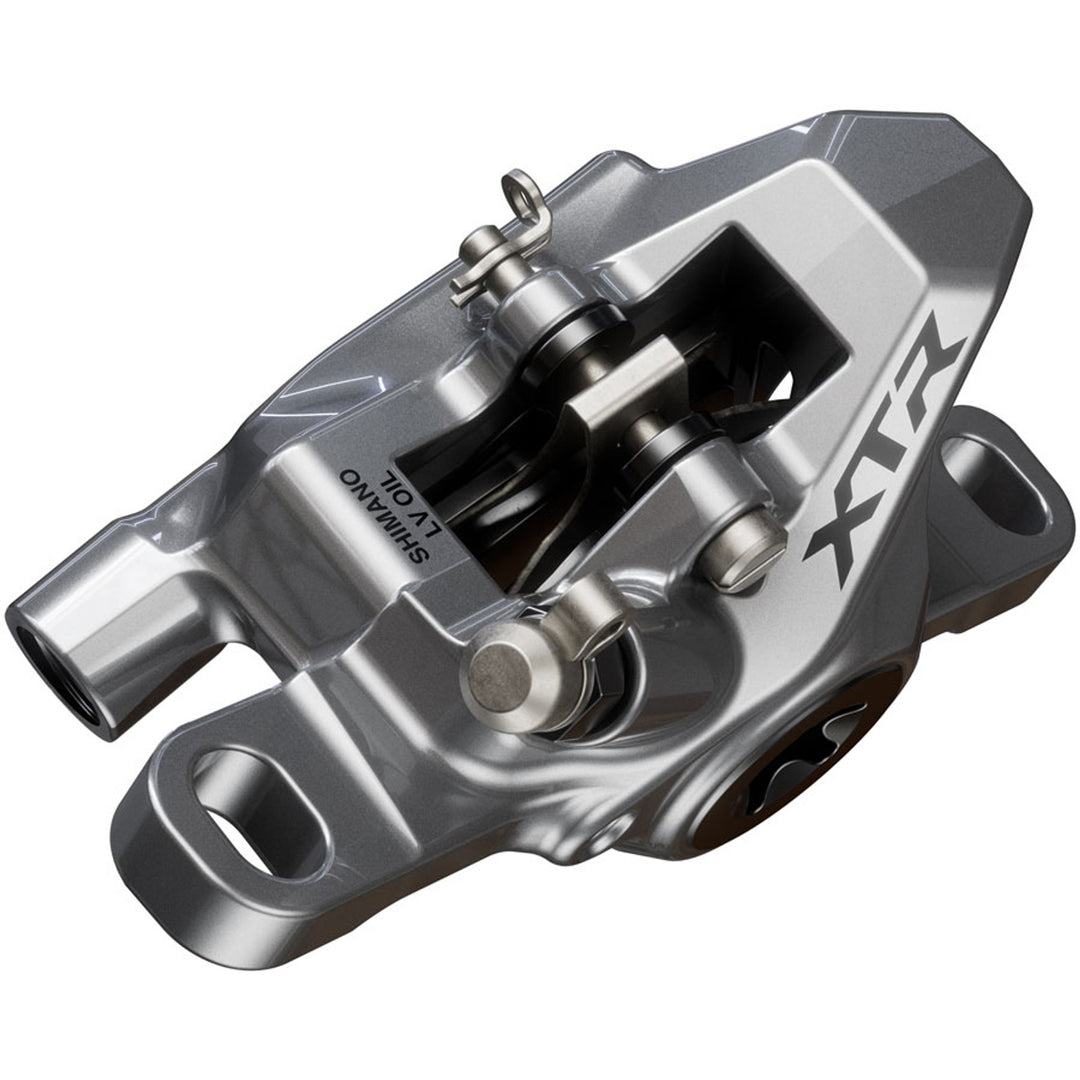 XTR BR-M9200 XC Disc Brake Caliper - Front or Rear, Post Mount, 2-Piston, Includes K04TI Metal Pads
