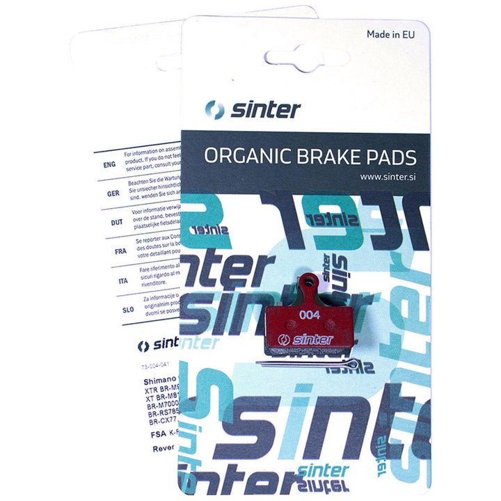 Red s514 Compound Organic Disc Brake Pads