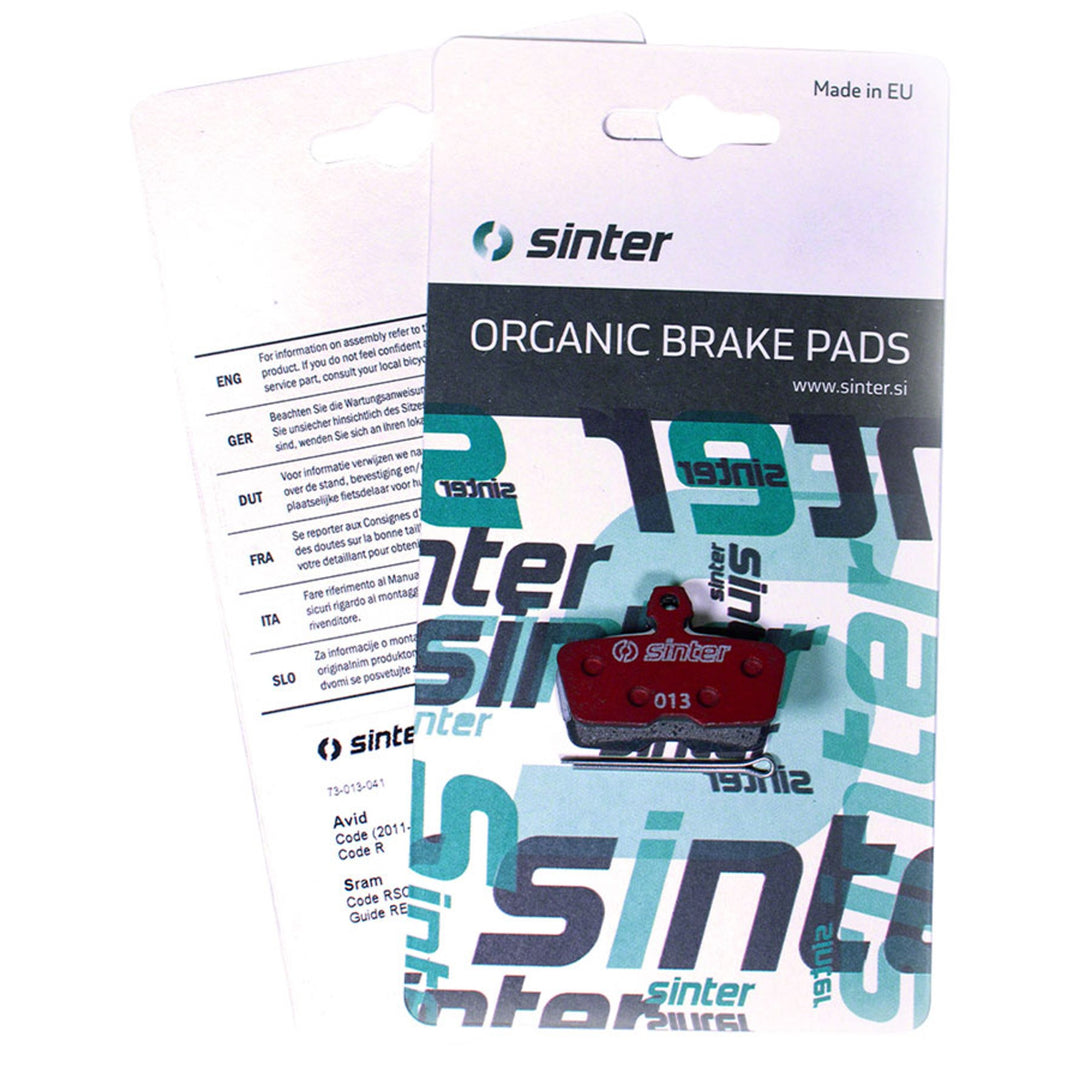Red s514 Compound Organic Disc Brake Pads