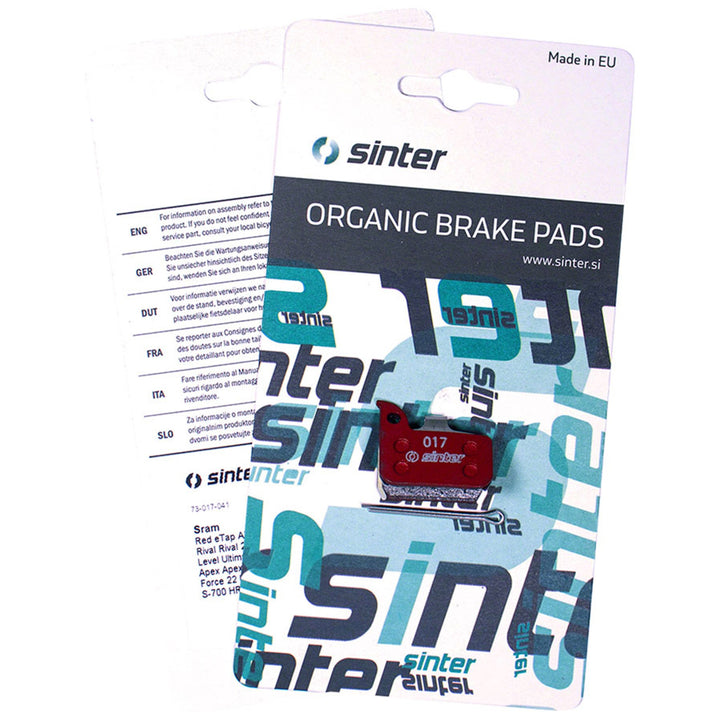 Red s514 Compound Organic Disc Brake Pads