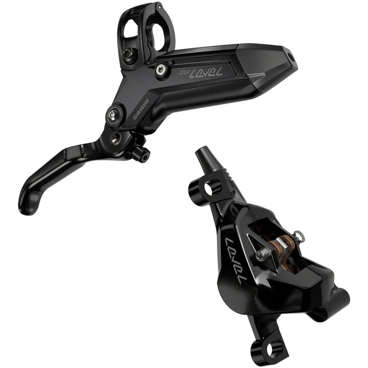 Level Silver Stealth 2-Piston Disc Brake and Lever