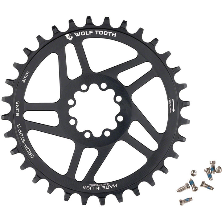 SRAM 8-Bolt Direct Mount Chainrings