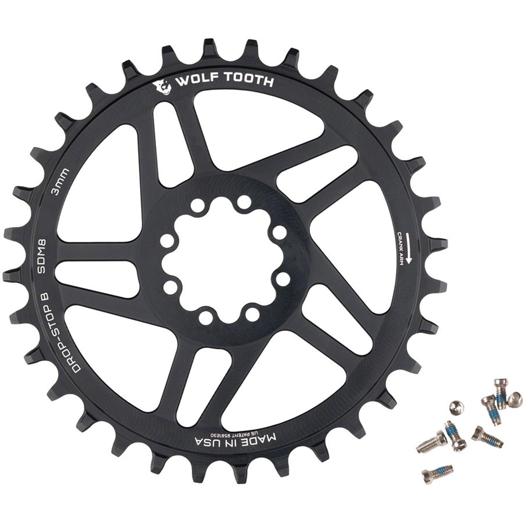 SRAM 8-Bolt Direct Mount Chainrings