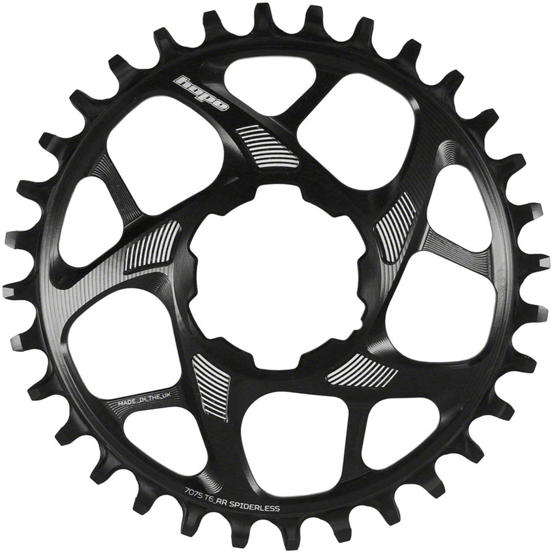 Spiderless Direct Mount Retainer Chainring