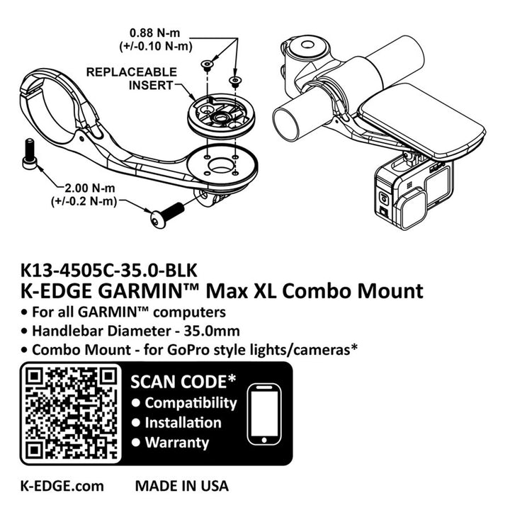 Garmin Max XL Combo Mount