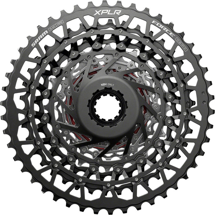 Force XPLR XG-1371 Cassette - 13-Speed, 10-46t, For XDR Driver, Silver, E1