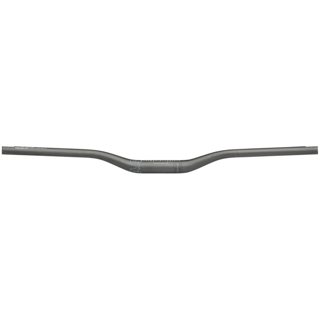 BZA Handlebar - BZA Handlebar - 35mm Clamp, 25mm Rise, Black/Orange