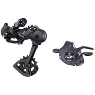 TR12 Rear Derailleur and Shifter Kit - Black