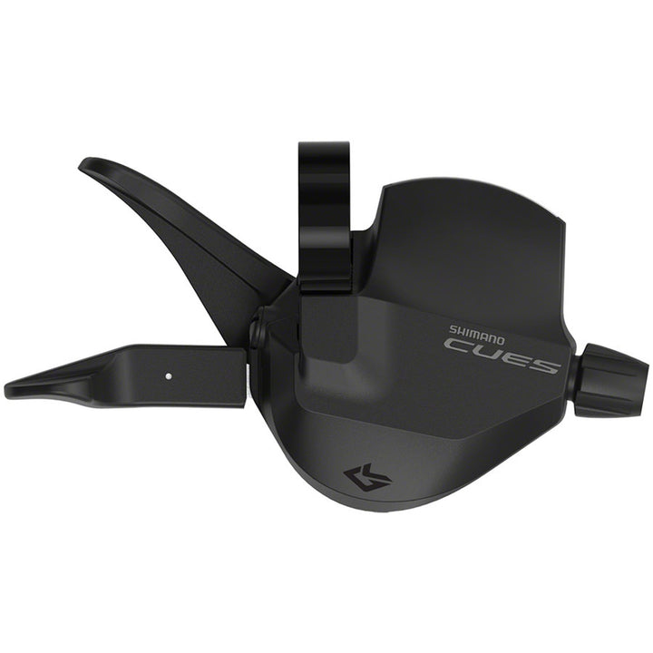 CUES SL-U4000-9R Shifter - Right, 9-Speed, Rapidfire Plus, Optical Gear Display, Black