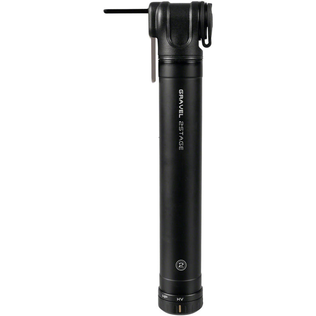 Gravel Mini Pump - 2Stage, 90psi, Black