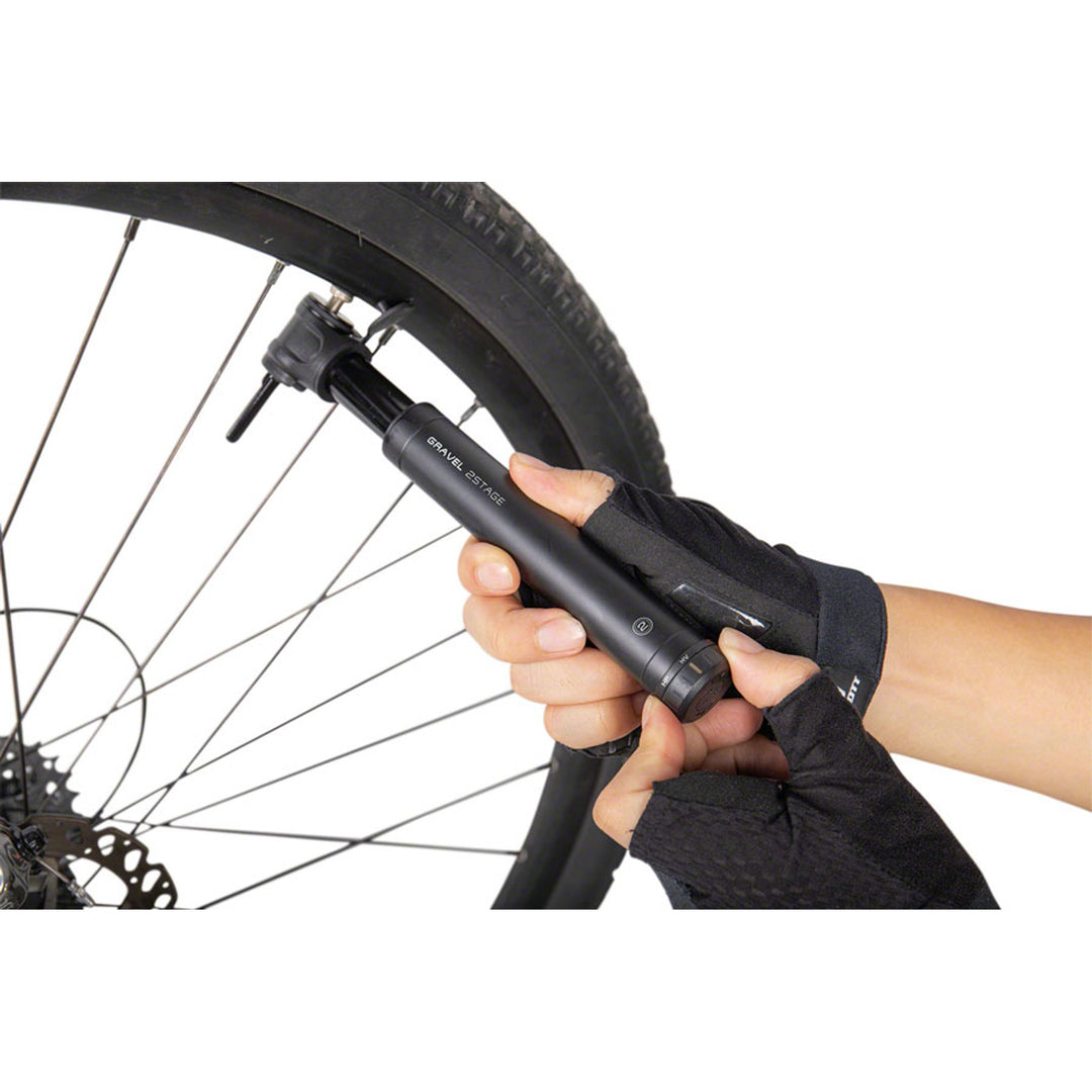 Gravel Mini Pump - 2Stage, 90psi, Black