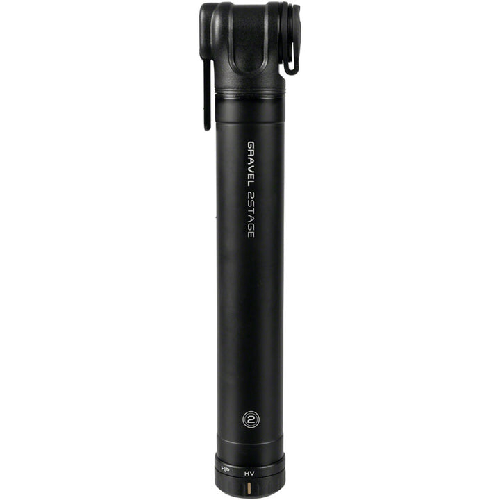Gravel Mini Pump - 2Stage, 90psi, Black