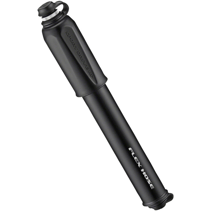 Sport Drive HP Hand Pump - Small,  Flex Hose, Black