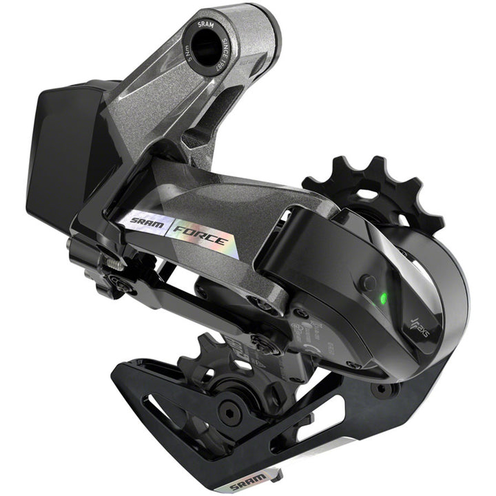 Force XPLR AXS eTap Rear Derailleur - 12-Speed, Medium Cage, 44t Max, (Battery Not Included), Iridescent Gray, D2