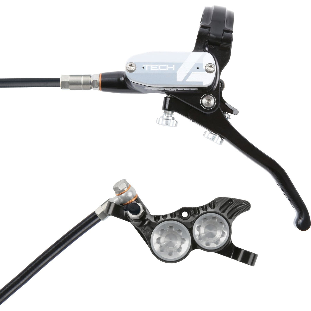 Hope Tech 4 V4 standard hose disc brake - Black/Silver