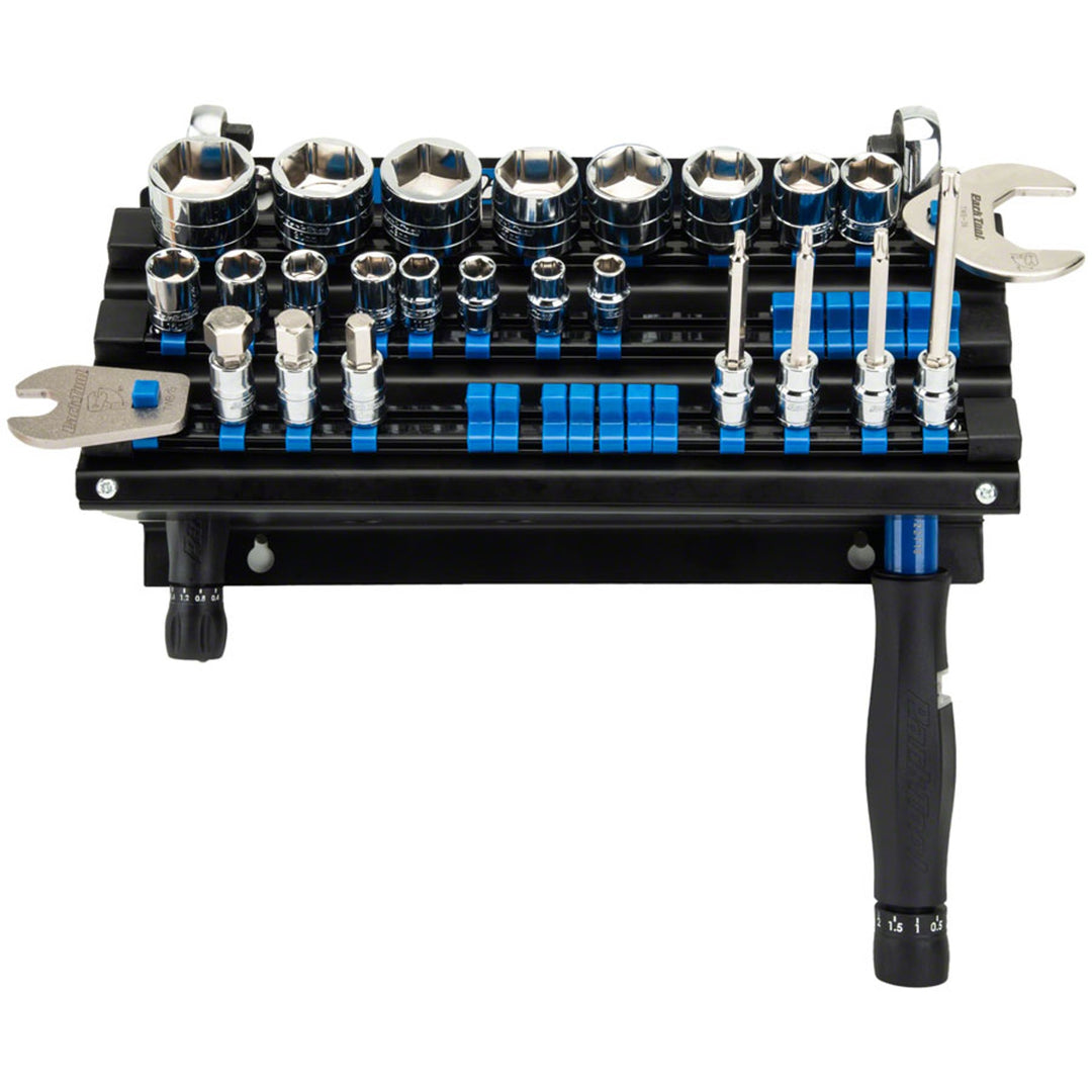 JH-3 Wall-Mounted Socket, Bit and Torque Tool Organizer