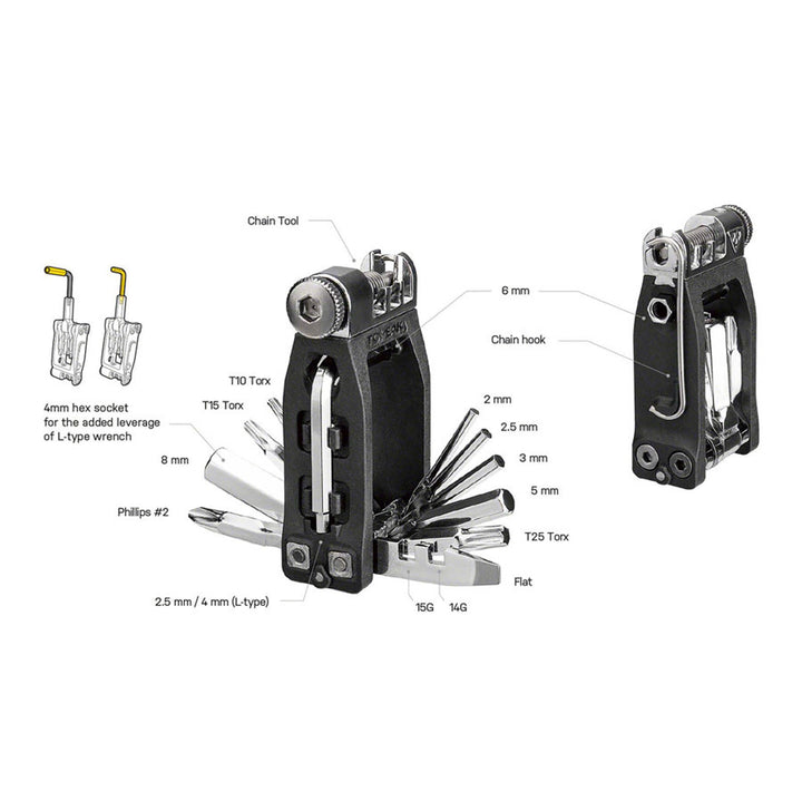 Ninja Master+ Toolbox T16 Multi-Tool