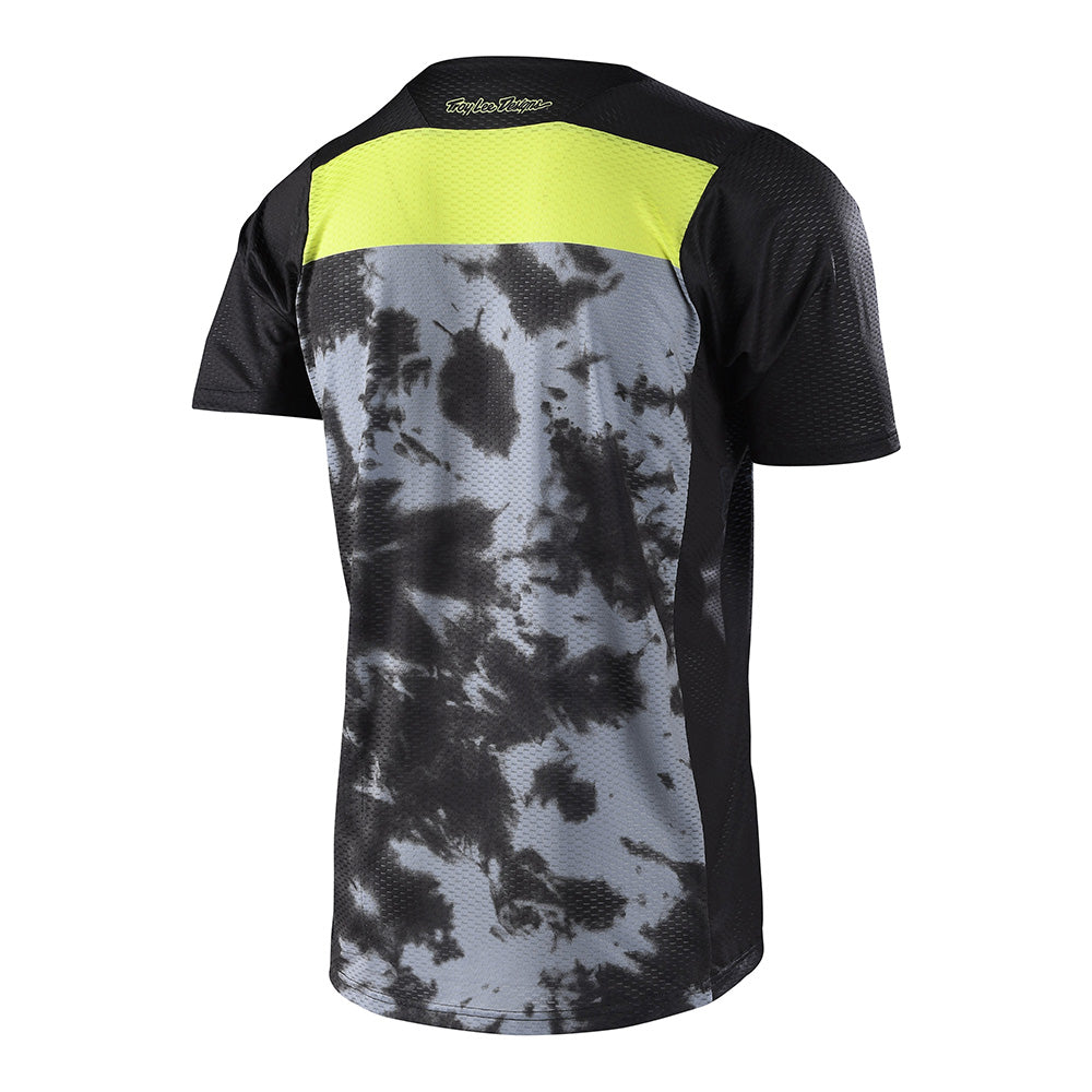 Troy Lee Designs Skyline Air short sleeve jersey — Breaks Carbon — back