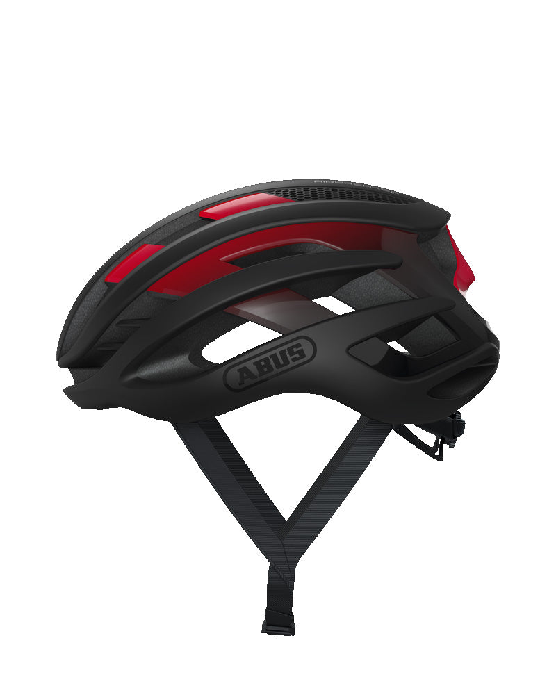 ABUS AirBreaker - Black/Red - side view
