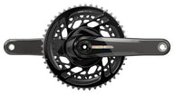 SRAM, Force D2 2x, Crankset, Speed: 12, Spindle: 28.99mm, BCD: Direct Mount, 50/37, DUB, 167.5mm, Black, Road Disc