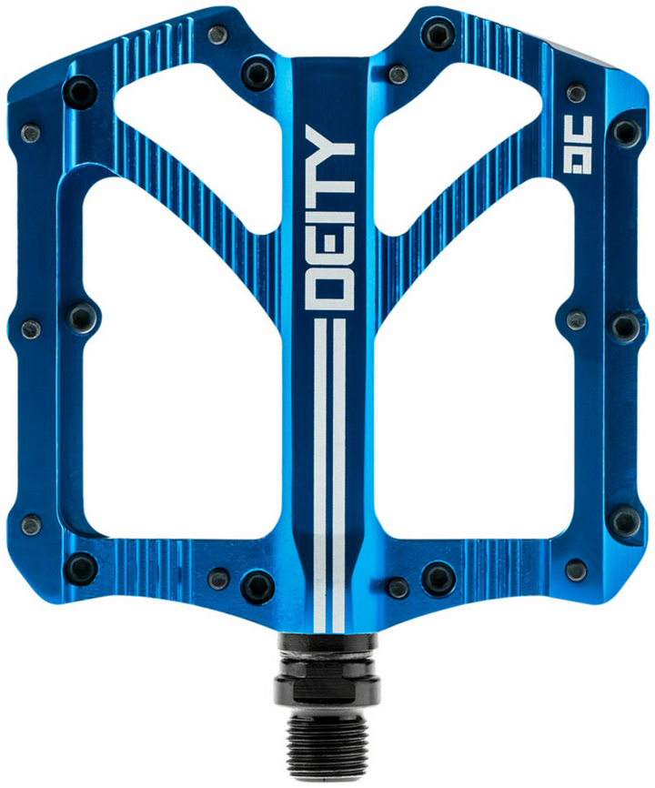 Deity Bladerunner Aluminum Platform Pedals - Blue