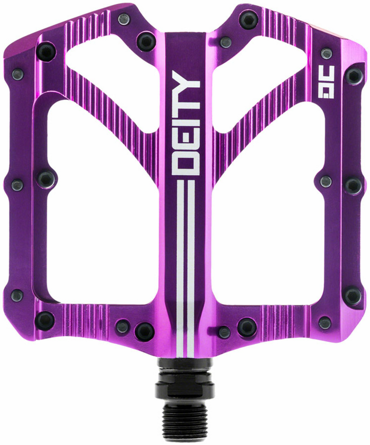 Deity Bladerunner Aluminum Platform Pedals - Purple