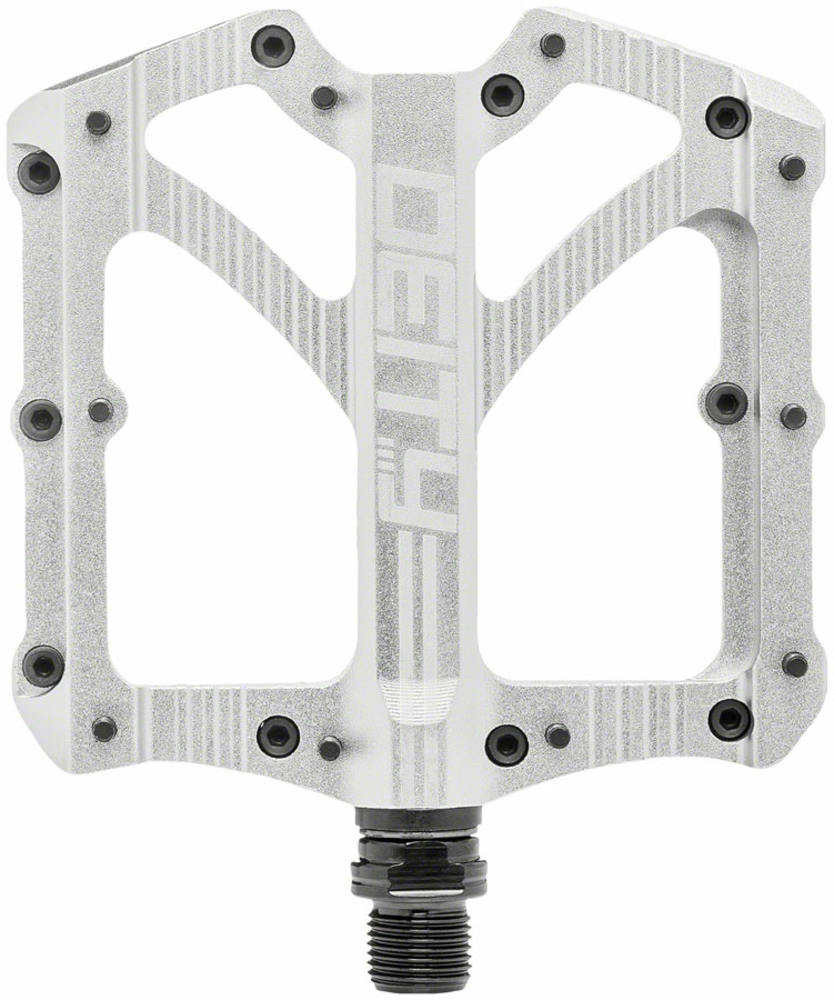 Deity Bladerunner Aluminum Platform Pedals - Silver