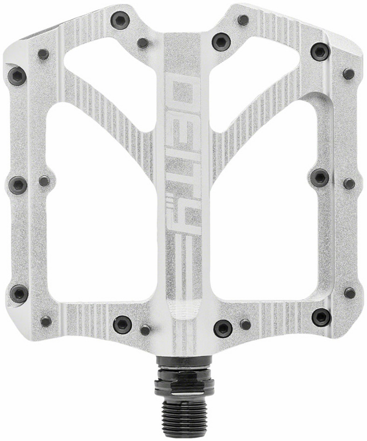 Deity Bladerunner Aluminum Platform Pedals - Silver