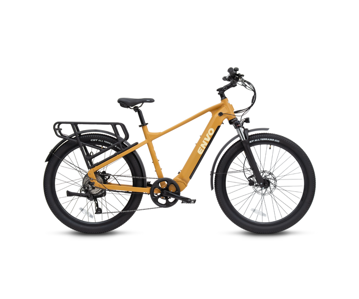 ENVO D50 — Mustard, drive-side view