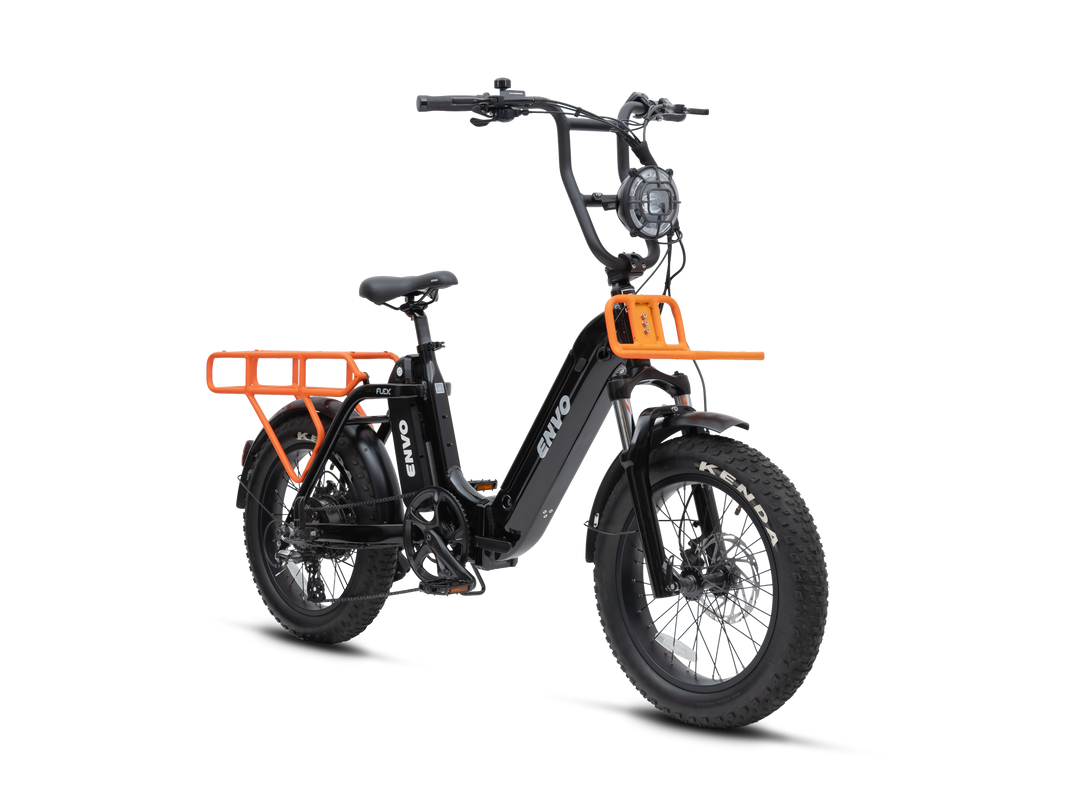 ENVO Flex Overland — Orange trim, front view