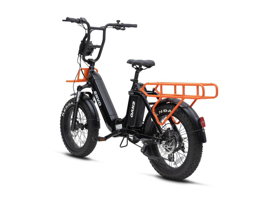 ENVO Flex Overland — Orange trim, rear view