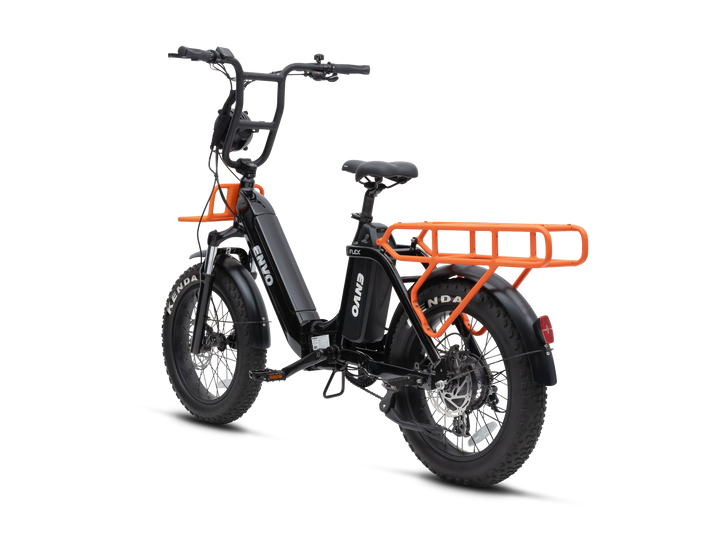 ENVO Flex Overland — Orange trim, rear view