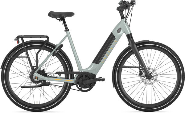 Gazelle Bikes Ultimate C380 Low-Step - Light Olive Matt