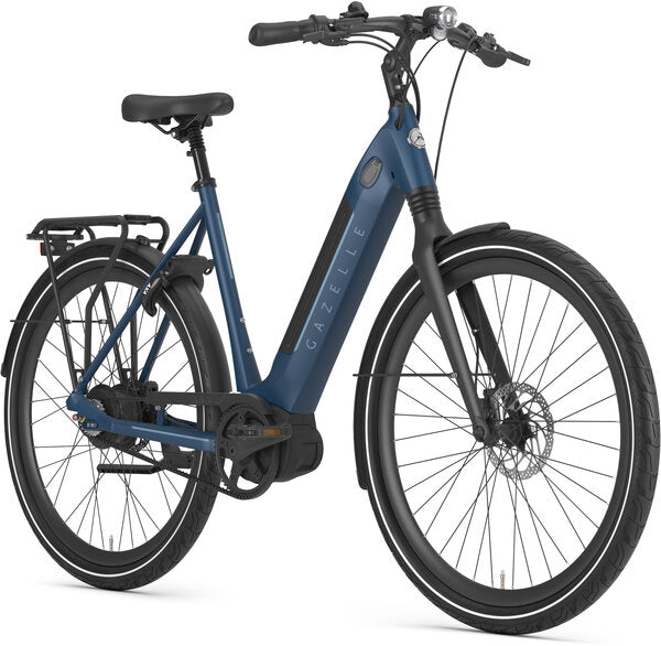 Gazelle Bikes Ultimate C380 Low-Step - Mallard Blue Matt