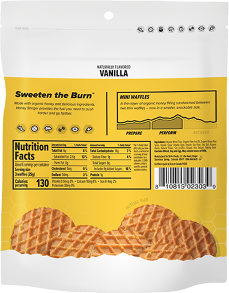 Honey Stinger Mini Waffles Bar 18pcs