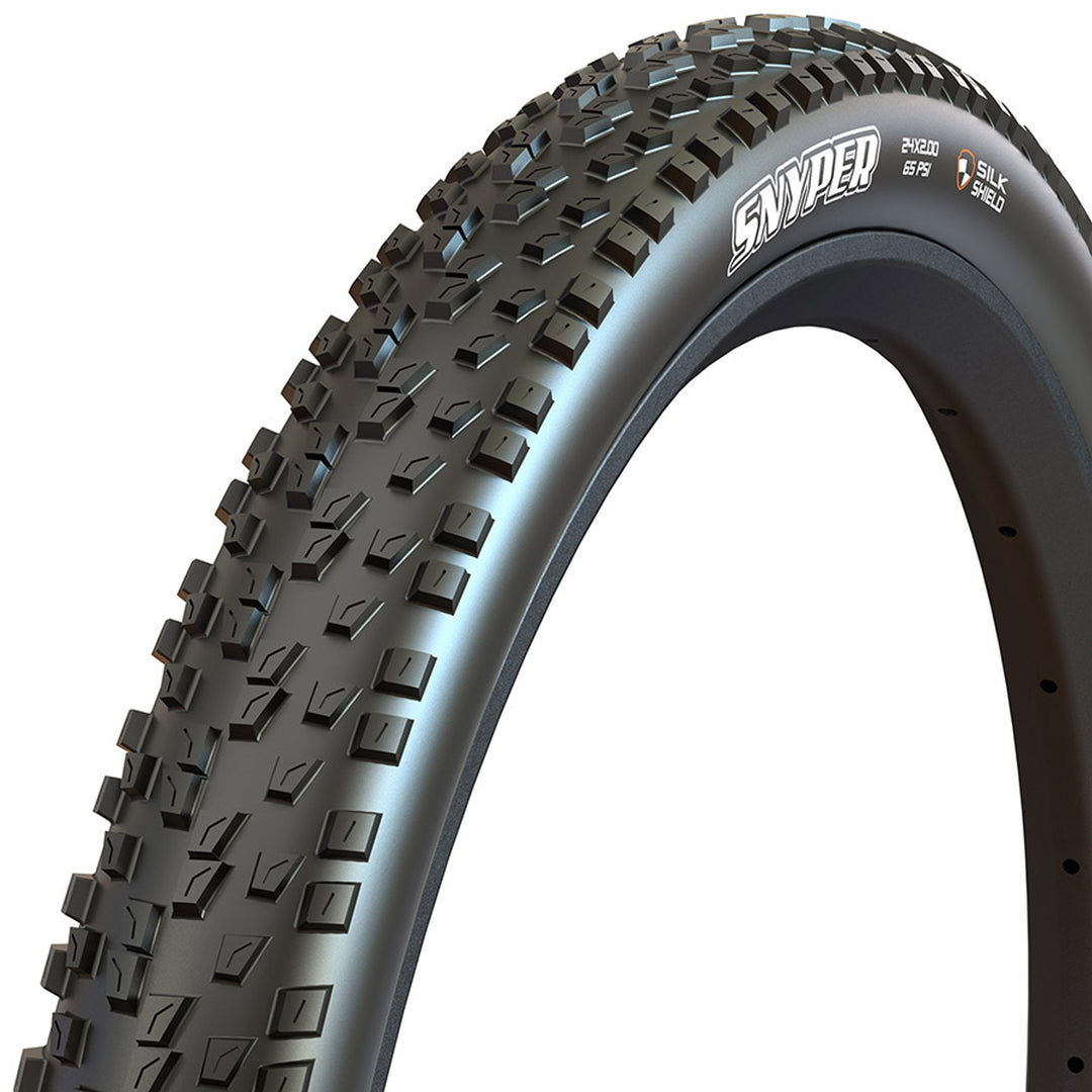 Snyper, Mountain Tire, 24''x2.00, Folding, Clincher, Dual, SilkShield, 60TPI, Black