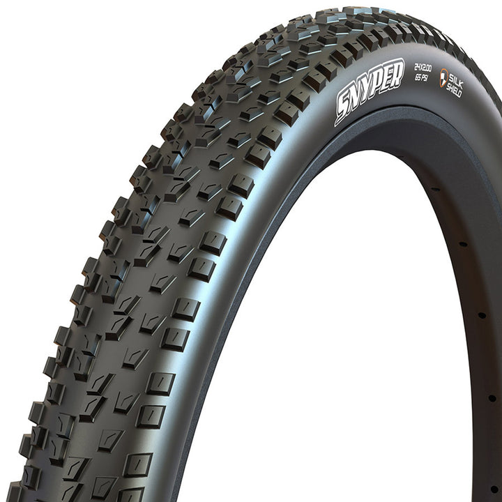 Snyper, Mountain Tire, 24''x2.00, Folding, Clincher, Dual, SilkShield, 60TPI, Black