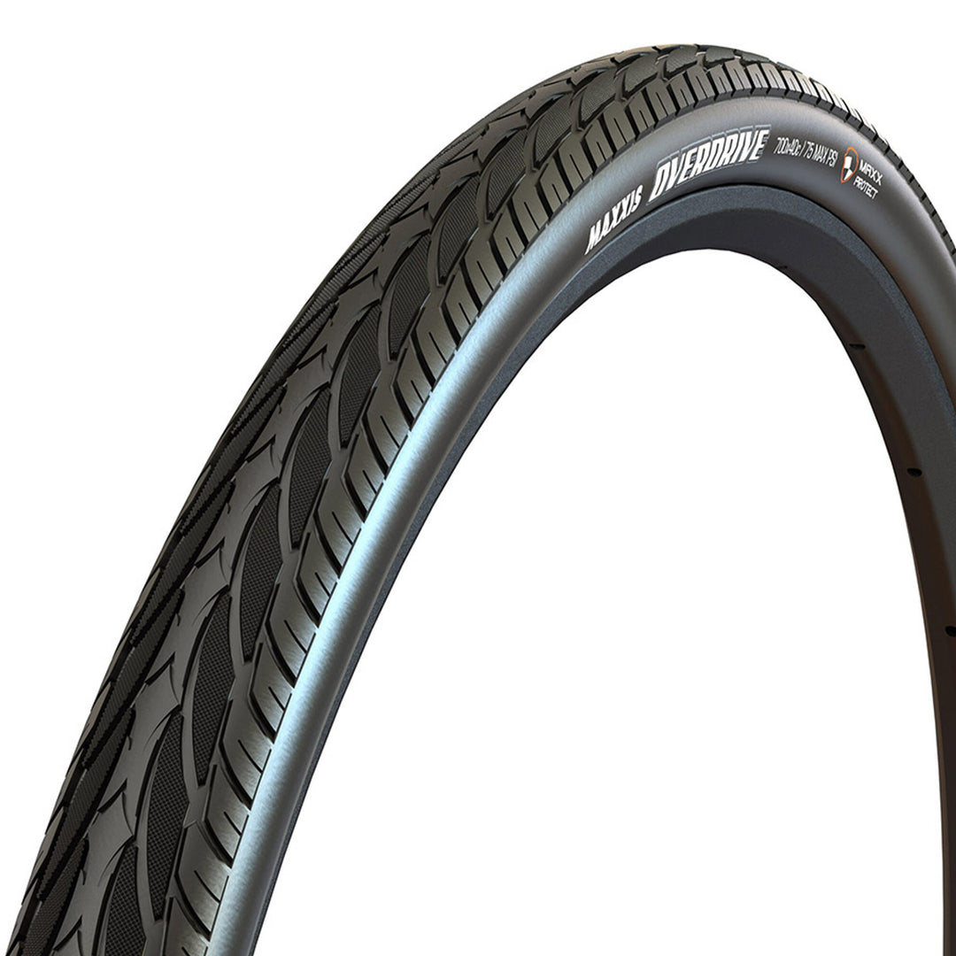 Overdrive Excel, Hybrid Tire, 700x40C, Wire, Clincher, Single, SilkShield, Reflective, 60TPI, Black