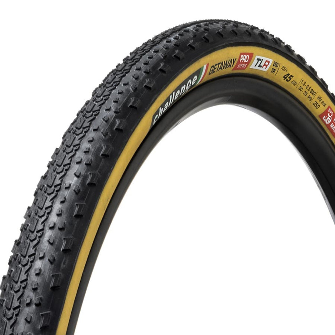 GETAWAY Pro TLR Tire - Folding - Tubeless Ready - Tanwall